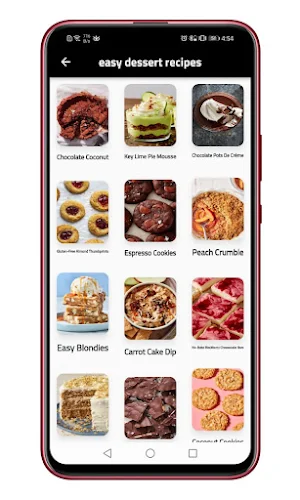 easy dessert recipes Screenshot 0