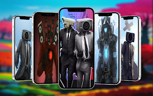 Cameraman skibidi wallpaper Screenshot 0