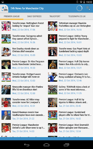 24h News for Man. City Screenshot 3