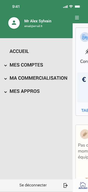 VSN Négoce Screenshot 2