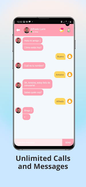Alfredo Larin Video Call Screenshot 1