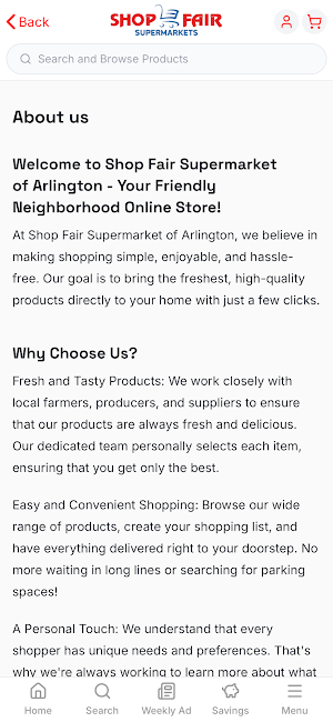 Shop Fair of Arlington Screenshot 2