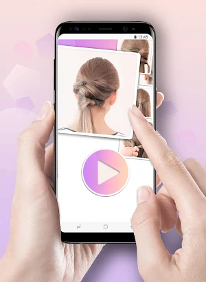 Hairstyles step by step Screenshot 0