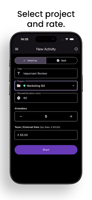 Meeting Meter Screenshot 3