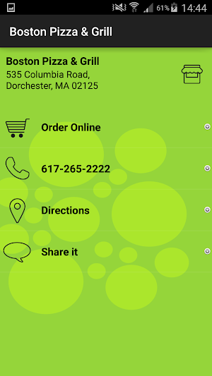 Boston Pizza and Grill Screenshot 3