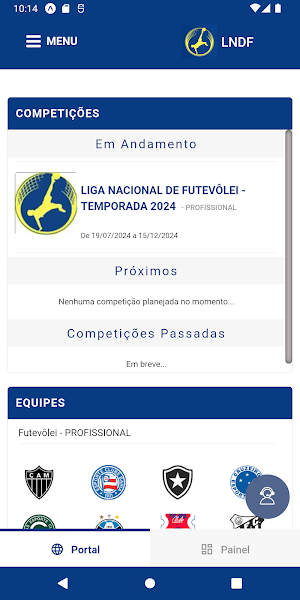 Liga nacional de Futevôlei Screenshot 1