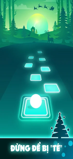 Tiles Hop Edm Music Rush Hop Ball Games Screenshot 2