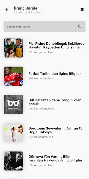 Bilimsel İlginç Bilgiler Screenshot 2