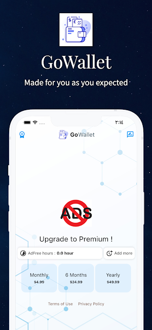 GoWallet - Track Your Earnings Screenshot 1