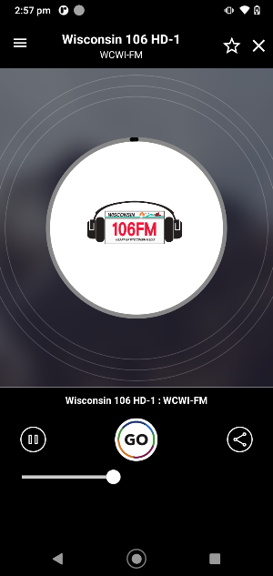 Wisconsin 106 Radio App Screenshot 1