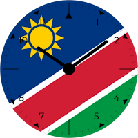 Namibia Analog Watch Face