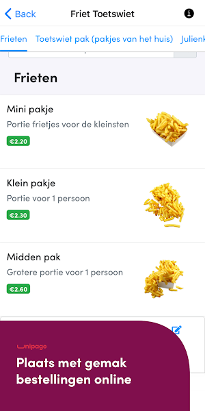 Friet Toetswiet Screenshot 1