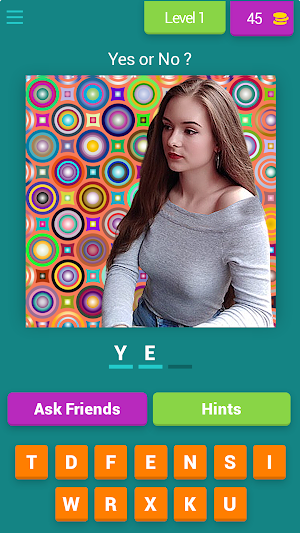 Beautifull Girl Trivia Picts Screenshot 1