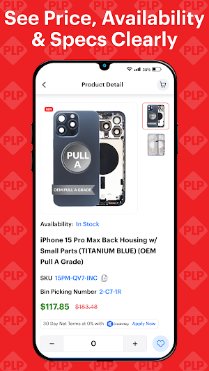 PhoneLCDParts Screenshot 1