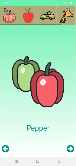 Fruits, Veg & Animals for Kids Screenshot 1