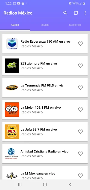 Radios México en Vivo FM y AM las mas sonadas Screenshot 1