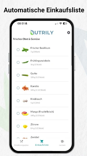 Nutrily Screenshot 2