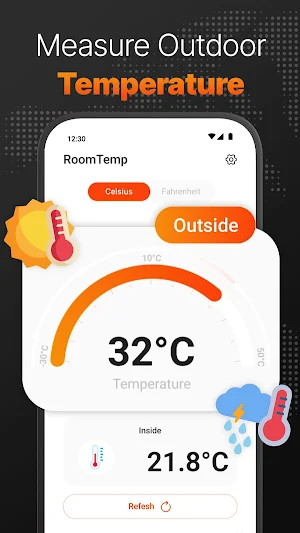 Thermometer: Room Temperature Screenshot 3
