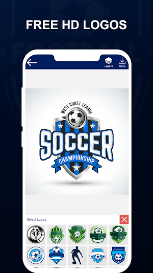 Football Logo Maker Screenshot 1