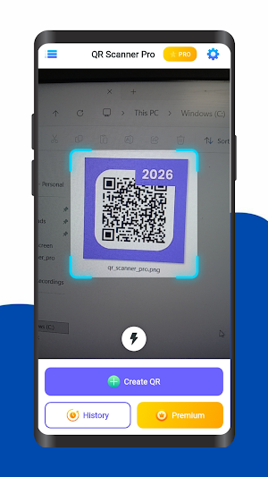 QR & Barcode Scanner: QR Maker Screenshot 0
