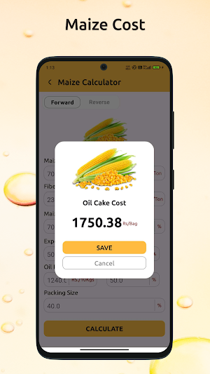 Moro Oil Calculator Screenshot 3