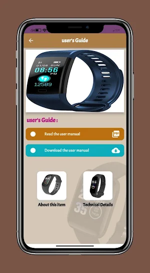 Smart Bracelet Fit Pro Guide Screenshot 2