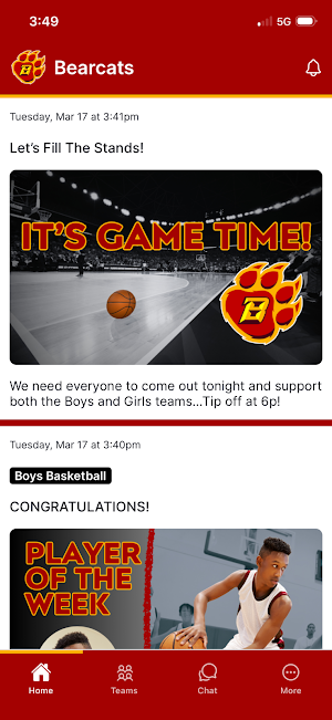 Bridgeport-Spaulding Bearcats Screenshot 0