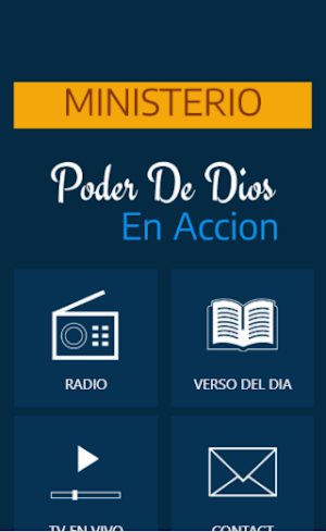 Radio Poder De Dios En Accion Screenshot 0