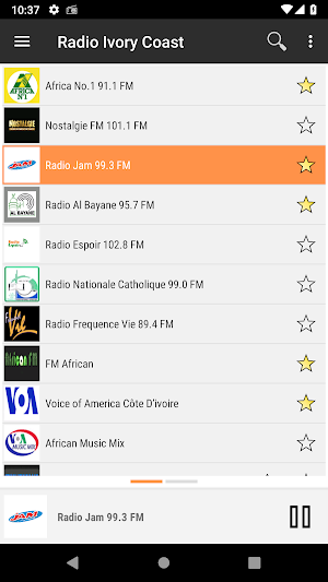 RADIO IVORY COAST Screenshot 1
