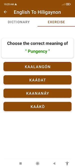 English Hiligaynon Dictionary Screenshot 1