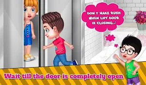 Lift Safety For Kids : Child Safety Games Screenshot 3