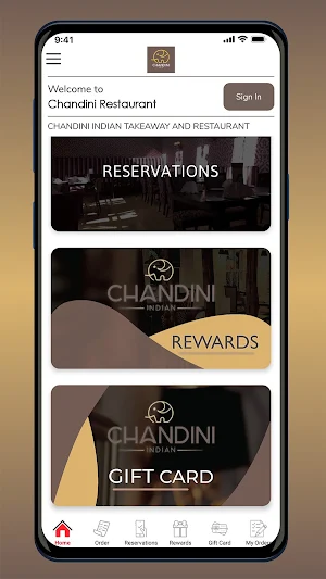 Chandini Restaurant Screenshot 1