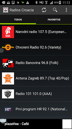 Radios Croatia Screenshot 2