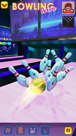 3D bowling Game Screenshot 2