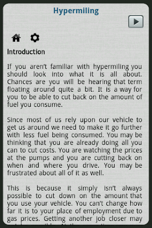Hypermiling Screenshot 2