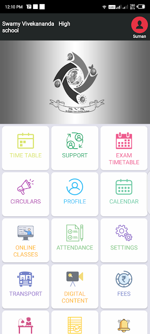 Swamy Vivekananda High School  Screenshot 0