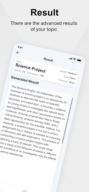 AI Essay Writer Screenshot 1