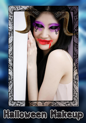Halloween Makeup Ghost Makeup Screenshot 1