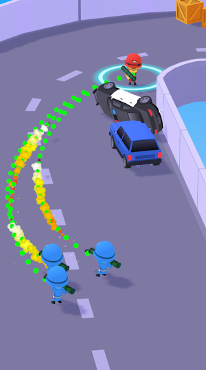 Curved Attack: Battle Game Screenshot 0