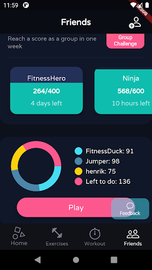 Plaifit Beta: Augmented Reality Fitness Games Screenshot 1