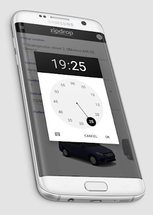 ZipDrop Mykonos Transfer App Screenshot 2