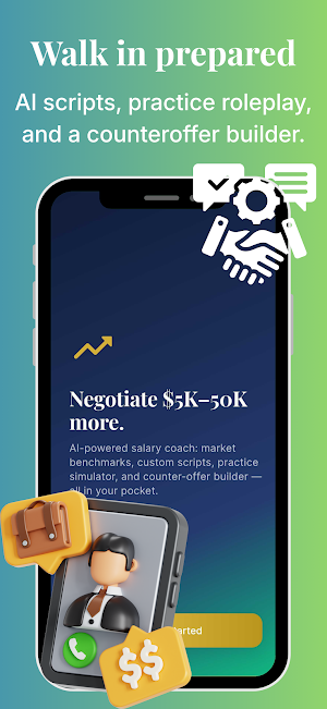 PayBoost: AI Salary Coach Screenshot 0