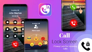 Incoming Call Lock Screen Screenshot 0