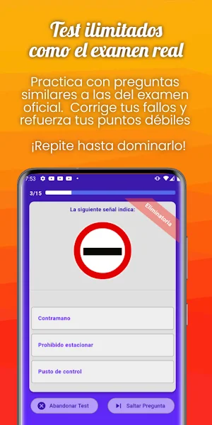 Curso Examen de Conducir Screenshot 2