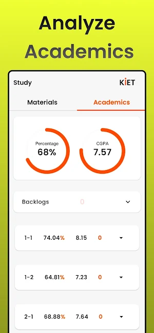 Kiet Student Screenshot 2