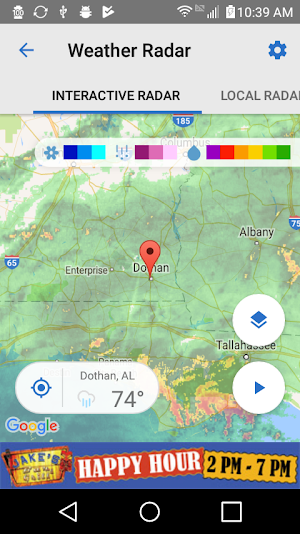 WDHN Weather DothanFirst.com Screenshot 2