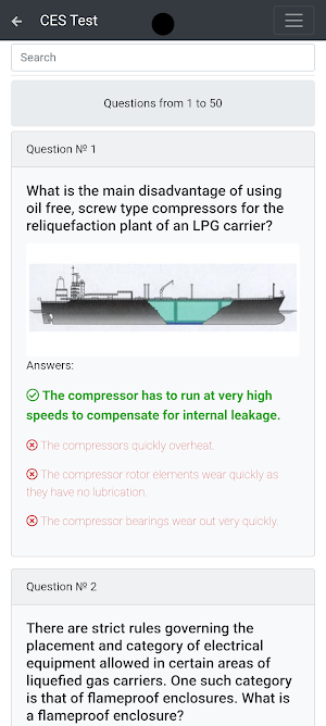 LPG tankers CHaS Management Screenshot 1