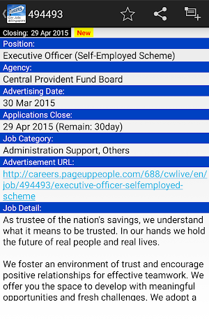 SG Gov Job Screenshot 1