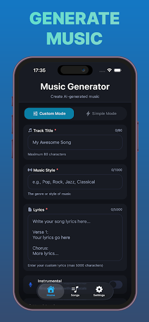 AI Music Maker Song Generator Screenshot 0