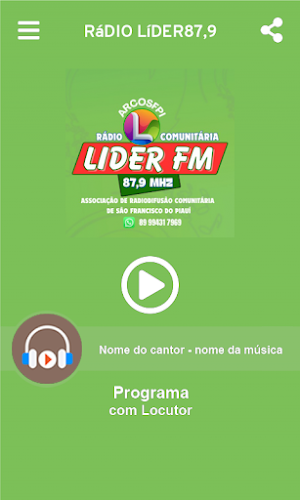 Rádio Líder87,9 Screenshot 1